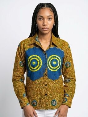 Handmade African Print Shirt Ghana